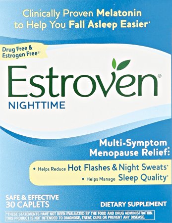 Estroven Nighttime Multi Symptom Menopause Relief, 30 Count