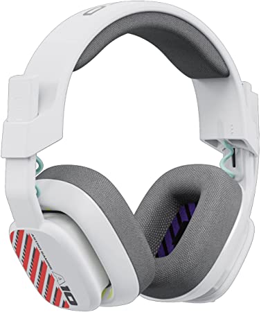 Astro A10 Gaming Headset Gen 2 Wired Headset - Over-Ear Gaming Headphones with flip-to-Mute Microphone, 32 mm Drivers, for Xbox Series X|S, Xbox One, Nintendo Switch, PC, Mac - White