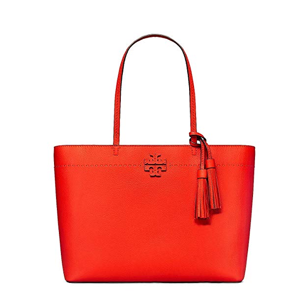 Tory Burch Pebbled Leather McGraw Tote