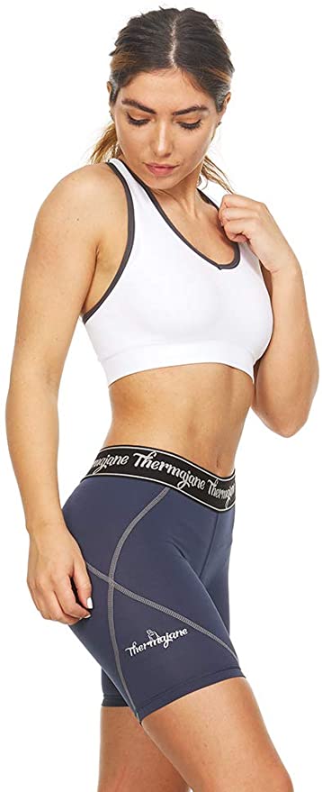 Thermajane Women's Compression Shorts Great for Workouts Volleyball, Biking, and Yoga Athletic Shorts