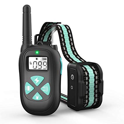 BESTHING Dog Training Collar with Remote, 1450ft Remote Dog Shock Collar, 100% Waterproof, Beep/Vibra/Electric Shock 1-100 Levels