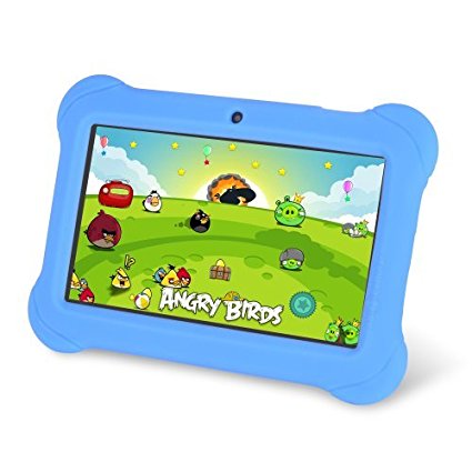 Orbo Jr. 4GB Android 4.4 Wi-Fi Tablet PC w/Beautiful 7" Five-Point Multitouch Display - Special Kids Edition - Blue