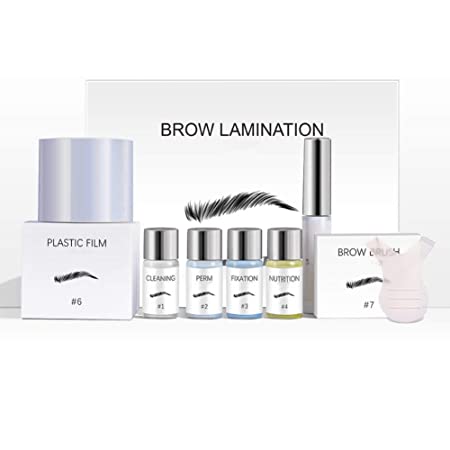 Brow Lamination Kit Professional Eyebrow Lift Perming Kit Perfect Full Fluffy Sculpt Brows Styling Long Duration Easy To Use Home Salon Makeup