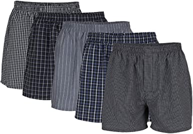 Gildan Men's Woven Boxers, Multipack