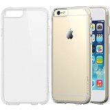iPhone 66s PLUS Case Clear LUVVITT CLEARVIEW Apple iPhone 6 Plus 2014  iPhone 6S Plus 2015 Case NEW Hybrid Clear View Armor Series Crystal Clear Slim Soft TPU Bumper Case with Hard Clear Back Panel Cover - Transparent Case for iPhone 66s Plus with 55 inch Screen - Crystal Clear