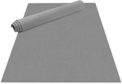 Odoland Large Yoga Mat for Pilates Stretching Home Gym Workout, Extra Thick Non Slip Eco Friendly Exercise Mat with Carry Strap