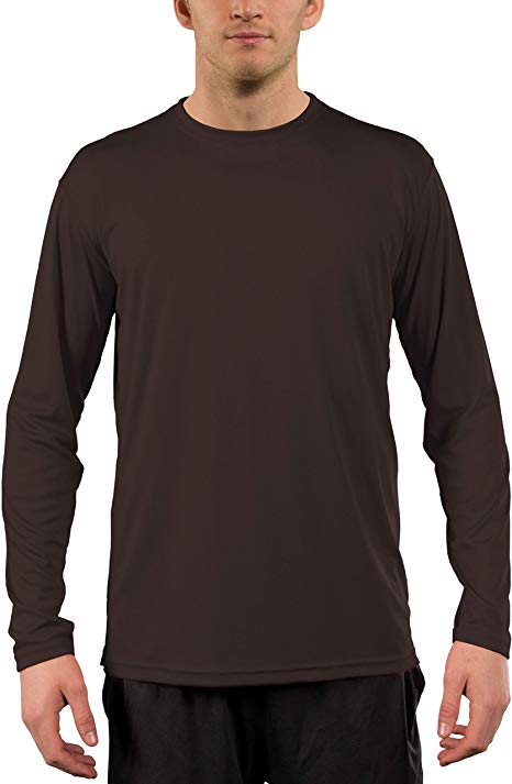 Vapor Apparel Men's UPF 50  UV Sun Protection Performance Long Sleeve T-Shirt