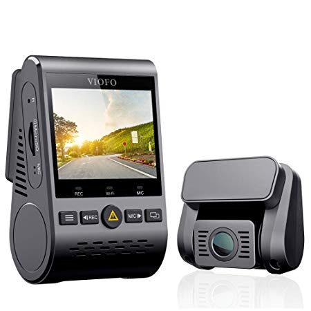 VIOFO A129 Duo Dual Dash Cam Full HD 1080P Front and Rear Wi-Fi Car Dash Camera with GPS Logger Support Anti-Glare Polarizing Filter Support Wireless Bluetooth Remote