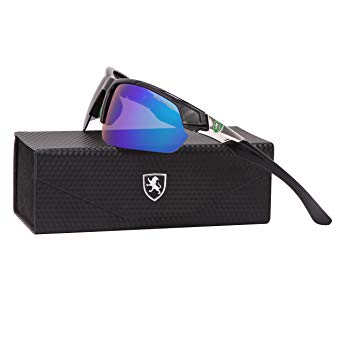 Khan Polarized Sports Sunglasses for Men and Women, Multipurpose UV400 Protection, FDA Approved