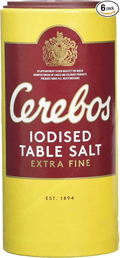 Cerebos Iodised Salt (400g) - Pack of 6