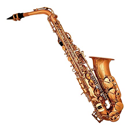 Kadence Alto Saxophone Lacquered Gold, Case, Mouthpiece, Polishing Cloth, Cleaning Rod And White Gloves KXG