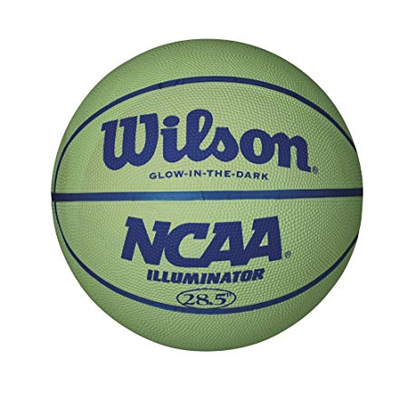 Wilson NCAA Illuminator, Glow in the Dark Basketball, 28.5"