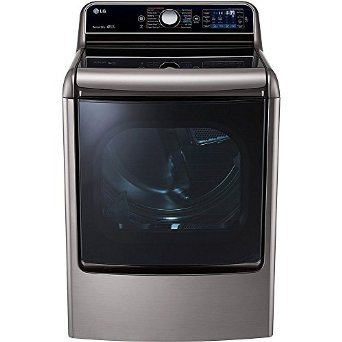 LG DLEX7700VE SteamDryer 9.0 Cu. Ft. Graphite Steel With Steam Cycle Electric Dryer