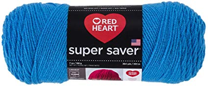 RED Heart Super Saver Yarn, Delft Blue