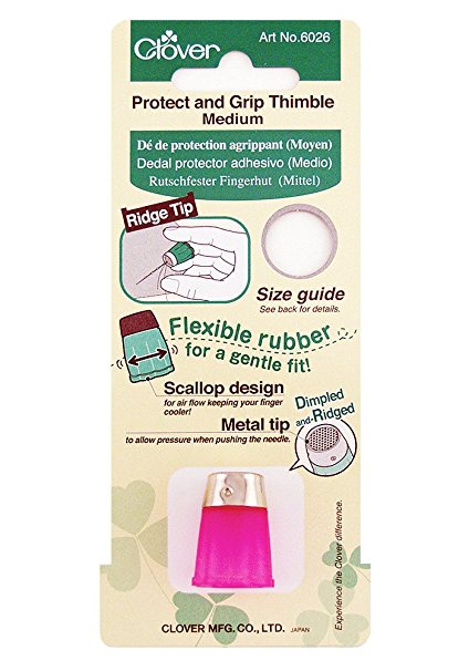 Clover 6026 Medium Protect and Grip Thimble