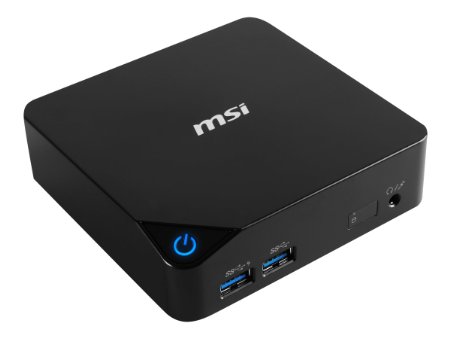 MSI Cubi Intel i7 5500U 3.0 GHz DDR3L 4K UHD Support SFF Barebones PC Black (Cubi-028BUS)