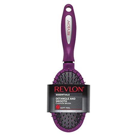 Revlon Detangle & Smooth Berry Cushion Hair Brush