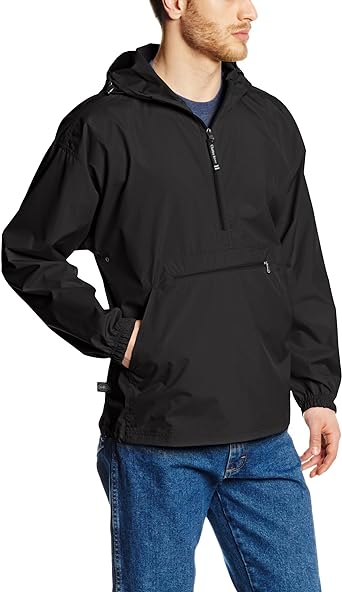 Charles River Apparel unisex-adult Pack-N-Go Wind & Water-Resistant Pullover (Reg/Ext Sizes)