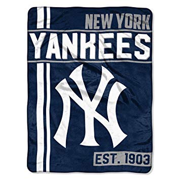 The Northwest Company MLB unisex Micro Raschel Throw