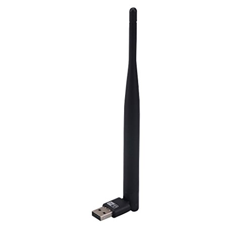 Wireless Network Adapter, LURICO AC 600Mbps USB Wifi Adapter Wireless 802.11ac Wifi Dongle Dual Band 2.4 GHz / 5GHz AC Adapter for PC Windows XP/Vista/7/8/8.1/10 (32/64bits) MAC OS