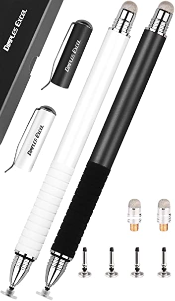 Stylus for Touch Screens, Stylus for iPad, Stylus Pen Capacitive High Sensitivity & Fine Point, Universal for Apple/iPhone/Ipad pro/Mini/Air/Android/Microsoft/Tablet/Surface and Other Touch Screens