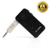 G-Cord Portable Wireless Bluetooth 40 Music Audio Receiver Adapter with 35mm Stereo Output for iPhone iPad PC Notebook Other Smartphones Home Audio Stereo Speaker Car Sound System and Other Speaker