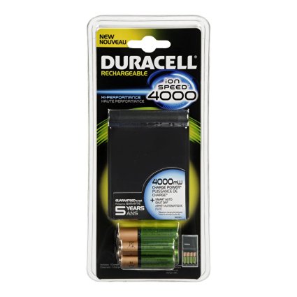Duracell Ion Speed 4000 Battery Charger 1 Count