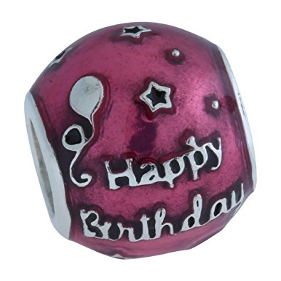 Pandora Women's 791983EN117 Birthday Celebration Charm