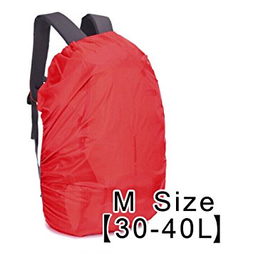AYAMAYA 40L Adjustable Waterproof Rain Proof Backpack Cover Raincover
