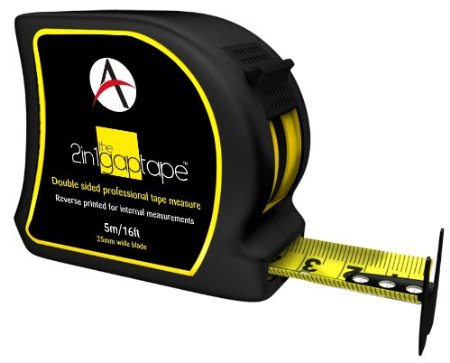 Advent Professional AGT-5025 5m/16ft 2-in-1 Gap Tape Measure