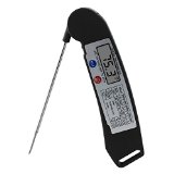 Candy and Meat Thermometer CokGirl Instant Read and Most Accurate Best Wireless Digital Oven Thermometer for Kitchen Cooking AAA Battery Included Black
