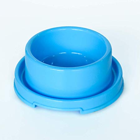 PetLike Dog Bowl, Plastic Pet Bowl for Cat Puppies Anti Ants Water Food Feeder Dish