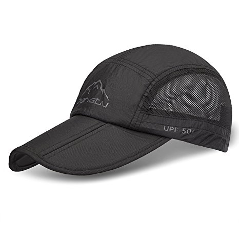 TARTINY UPF50  Protect Sun Hat Unisex Outdoor Quick dry Collapsible Portable Cap