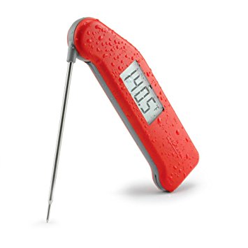 Thermapen (Red) Super-Fast Professional Thermocouple Cooking Thermometer