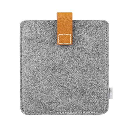 Inateck New Kindle Oasis E-reader Case Cover Felt Sleeve, Gray