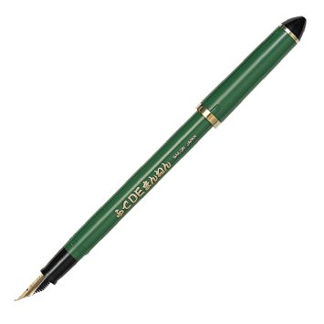 Sailor Fude De Mannen - Stroke Style Calligraphy Fountain Pen - Bamboo Green - Nib Angle 55 Degrees (11-0127-767)