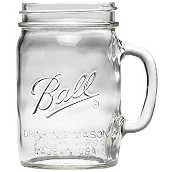 Ball 1440016010 Wide Mouth Drinking Mug, 24 Oz, Pack of 6
