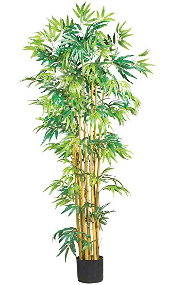 Nearly Natural 5179 Bambusa Bamboo Silk Tree, 5-Feet, Green