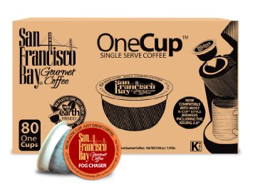 San Francisco Bay OneCup Fog Chaser 80 Single Serve Coffees