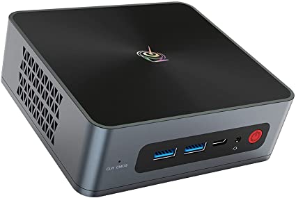 4 Cores 8th gen Intel i5-8279U(Up to 4.1GHz), Beelink SEI8 Mini PC Windows 10 Pro, 16G RAM 512G NVMe M.2 SSD, Support 4K Dual HDMI, Gigabit Ethernet, WiFi-6, BT5.0, 4USB3.0