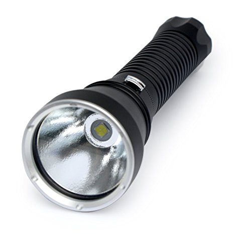 Pellor Pellor 150m Diving Depth 4000 Lumen CREE XHP-70 Torch LED Flashlight Outdoor Underwater Diving Torch