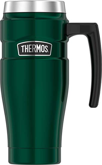 Thermos SK1000PG4 Stainless Steel King Travel Mug 16 Ounce Pine Green