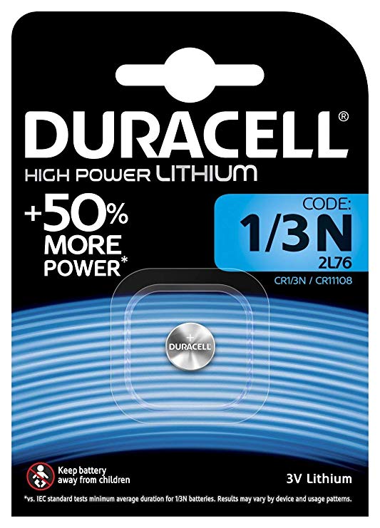 Duracell Aimpoint DL 1/3 Lithium Battery packages: 1 Aimppoint DL 1/3N Lithium Battery Model 10315