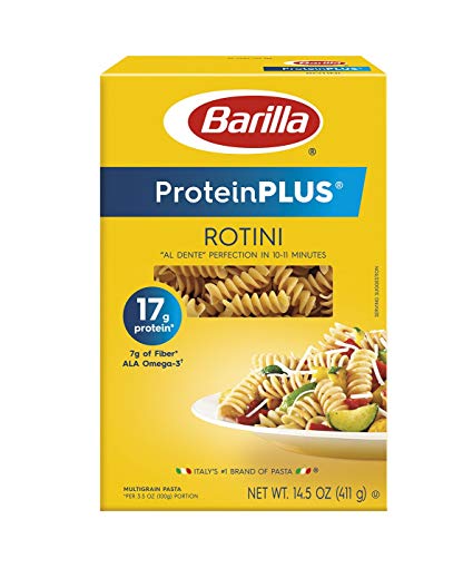 Barilla ProteinPlus Multigrain Pasta, Rotini, 14.5 Ounce