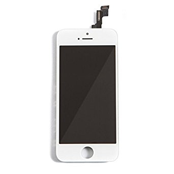 LCD Digitizer Touch Screen Display Frame Assembly for iPhone SE (Grade A) - White A1723 / A1662 / A1724 Replacement Repair Part