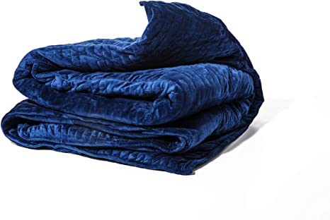 Gravity Blanket Duvet Cover, Works with All Blankets, 48 Inches x 72 Inches, 1 CT, Navy