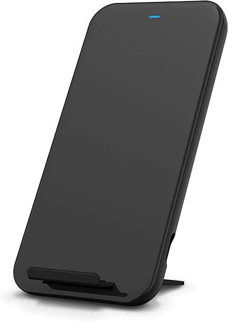 Belkin Wireless Charging Stand 10W (Wireless Charger for iPhone SE, 11, 11 Pro, 11 Pro Max, Galaxy S20, S20 , S20 Ultra, Note10, Note10 , Pixel 4, 4XL More) F7U084-BLK