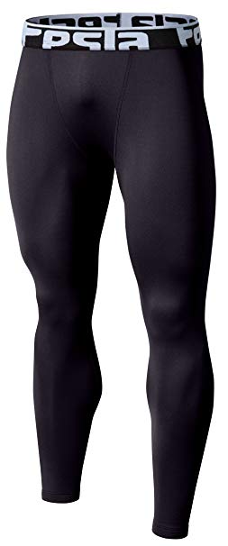 Tesla Men's Thermal Wintergear Trousers/Capri Shorts Compression Baselayer Tights YUP33/YUC32