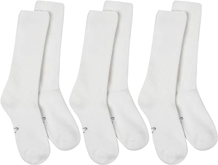 World's Softest Classic Crew Socks - Ultra Soft Socks for Women and Men - 3 Pack