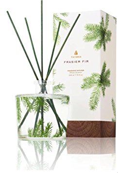 Thymes Frasier Fir Reed Diffuser, Pine Needle Design - 7.75 Ounce